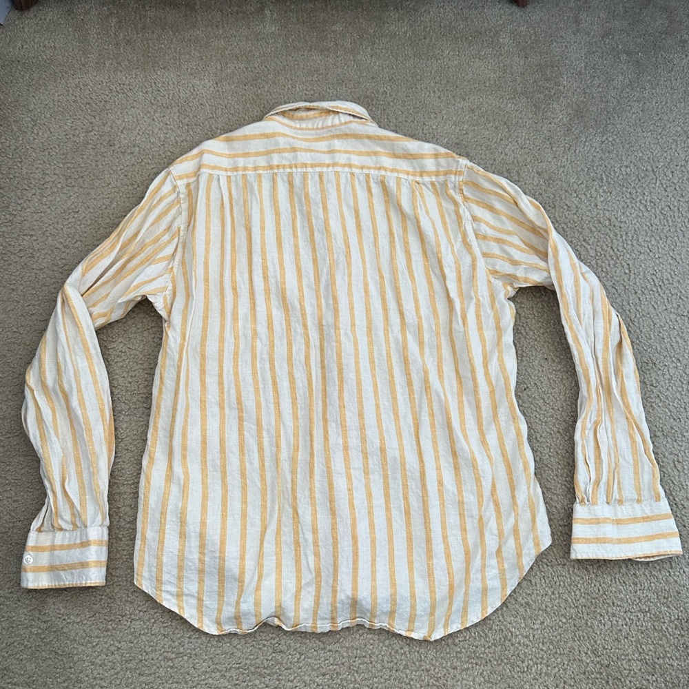 Bonobos Linen Striped Shirt - Picture 3 of 3